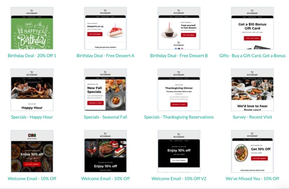 7Step Restaurant Email Marketing Guide (w/ 39 Examples)