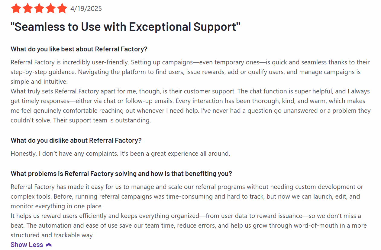 Referral Factory Review