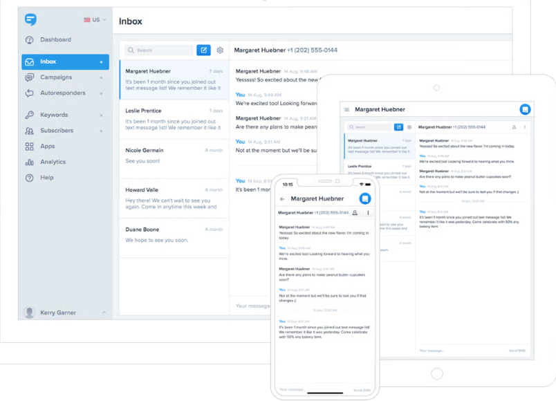 SimpleTexting UI