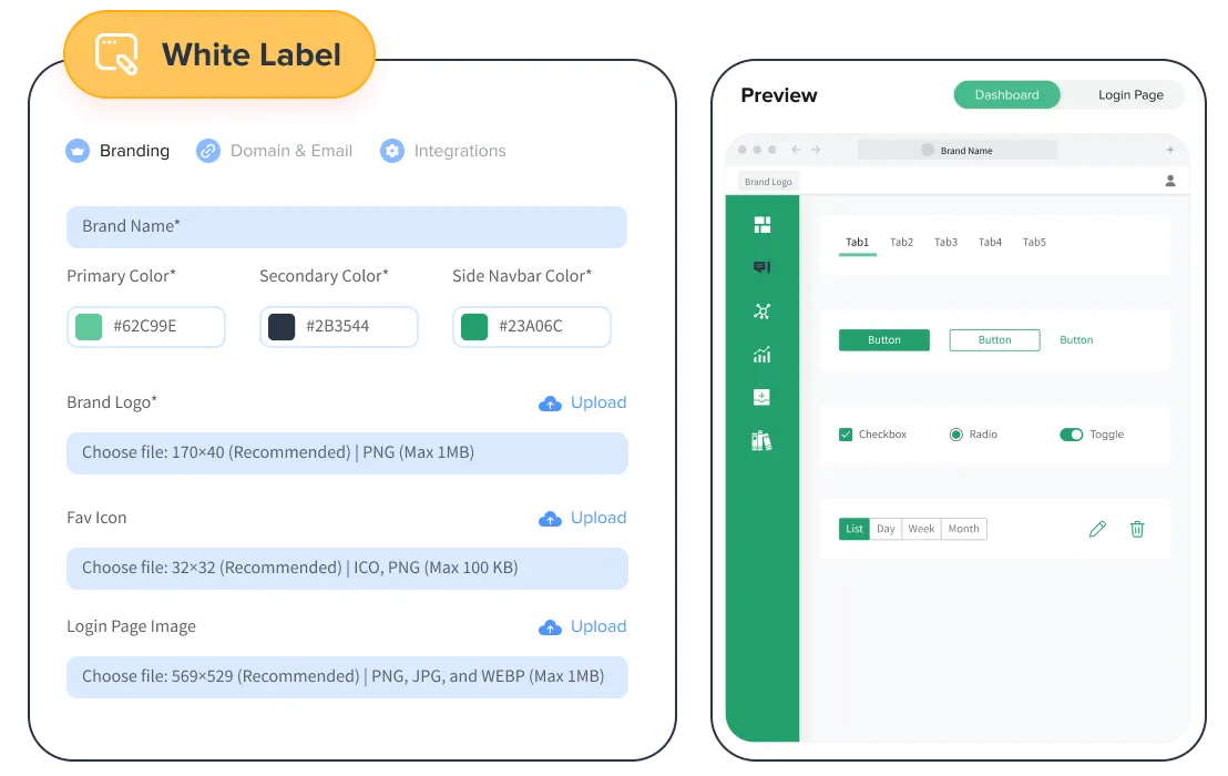 Social Pilot UI