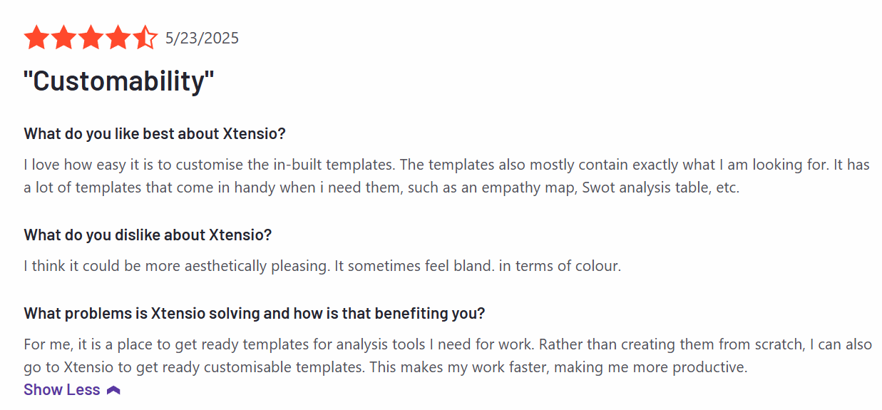 Xtensio review