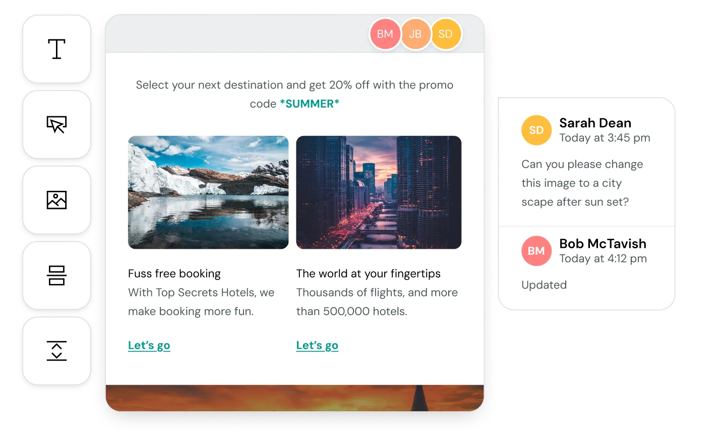 Mailjet UI