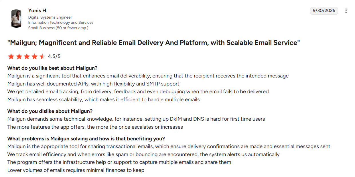 Mailgun review 2026
