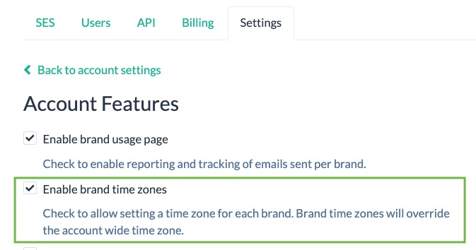 timezone by brand